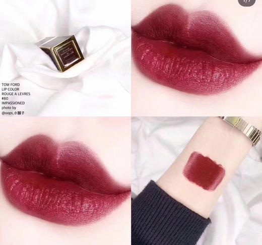 Tom Ford/TF汤姆福特 黑管口红80# 商品图2