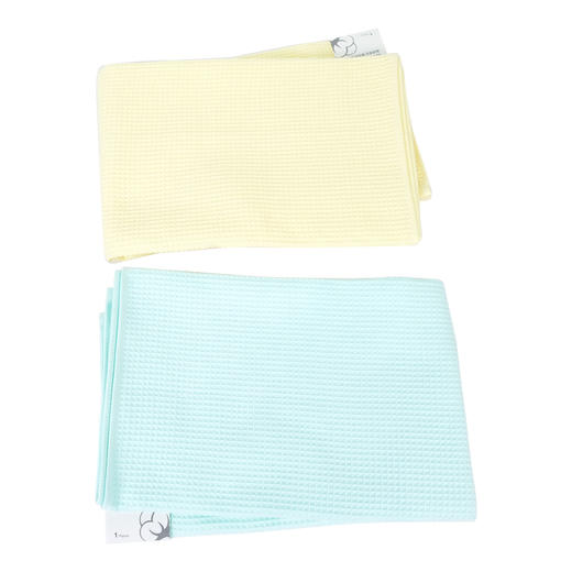 柔棉日记全棉蜂巢纹纱布长浴巾 商品图0