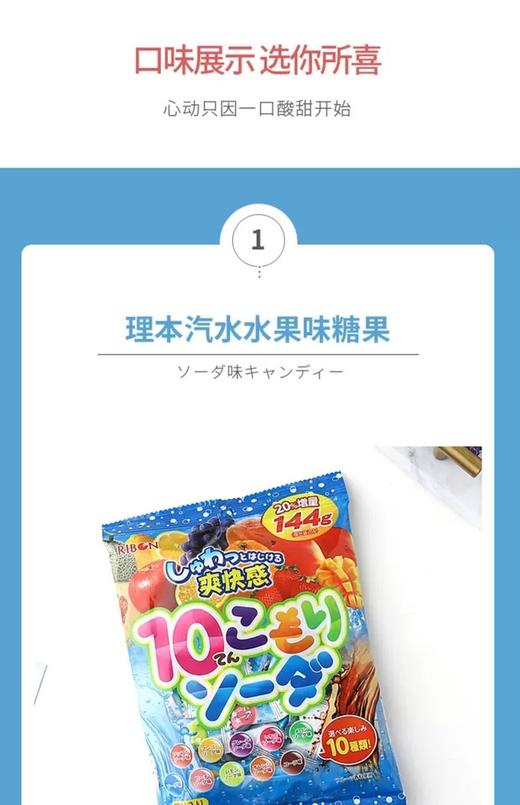 理本苏打水果硬糖120g 商品图1