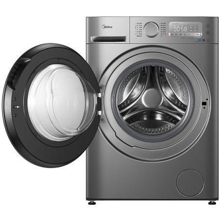 美的（Midea）MG100T20PROFY 10公斤 滚筒洗衣机 巴赫银 商品图1