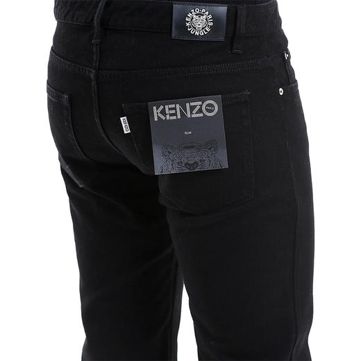 KENZO 高田贤三 男士牛仔裤 黑色 F855 PA542 2EF 99 商品图2