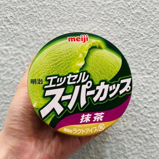 明治抹茶味杯装冰激凌 商品图0