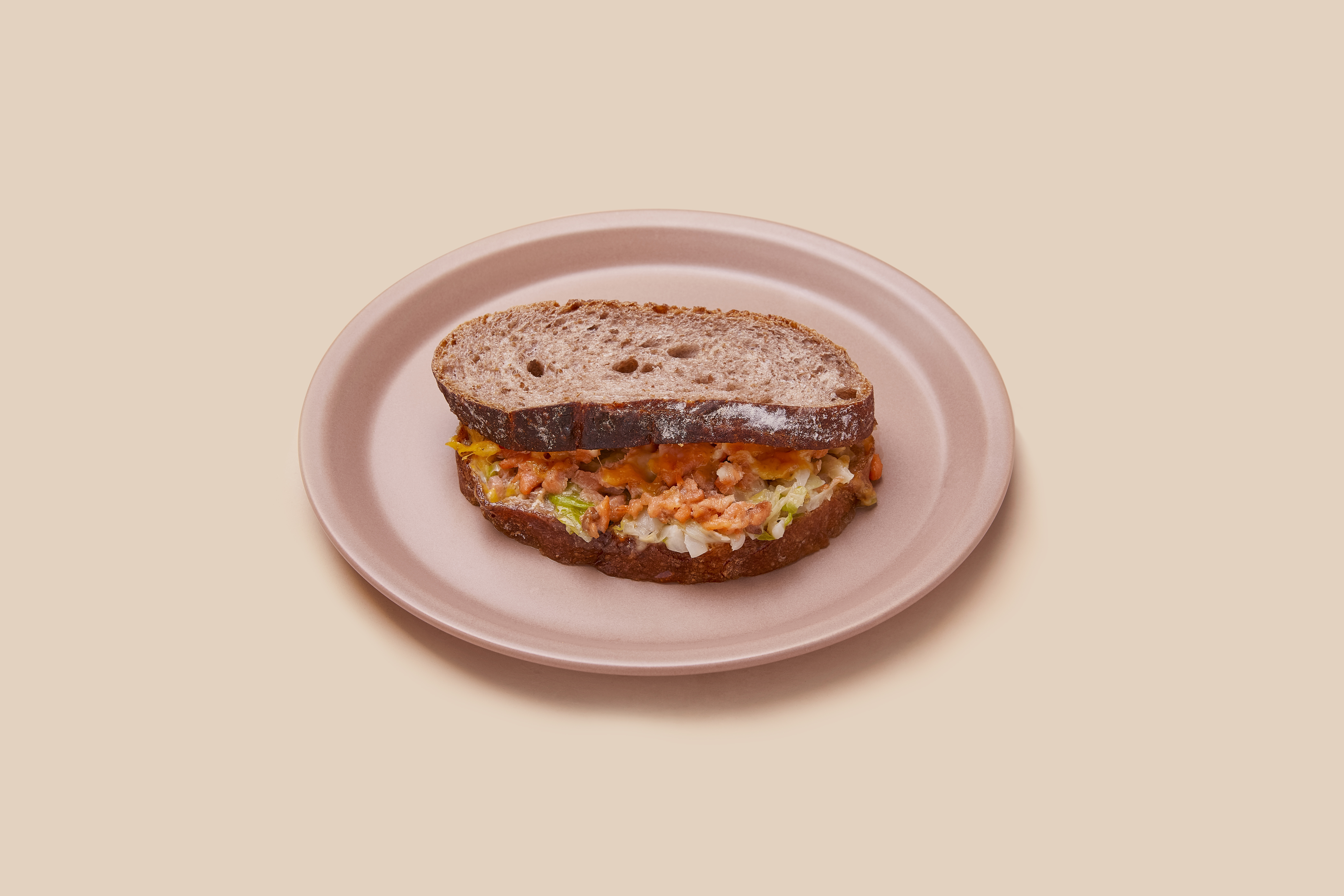 三文鱼卷心菜三明治（冷冻）