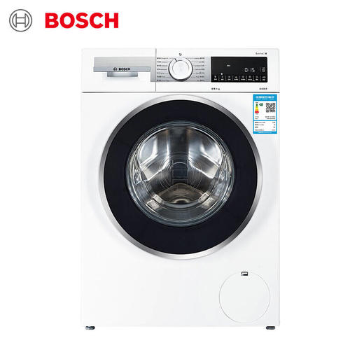 博世(BOSCH)  8KG 超薄 变频 滚筒洗衣机 婴幼洗 筒清洁 自动除渍 触摸大屏 (白色)XQG80-WHA234X00W 商品图7
