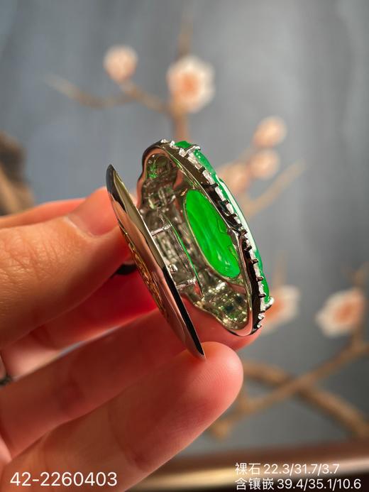 高冰阳艳绿佛公吊坠，42-2260403。具体价格微信咨询 商品图7