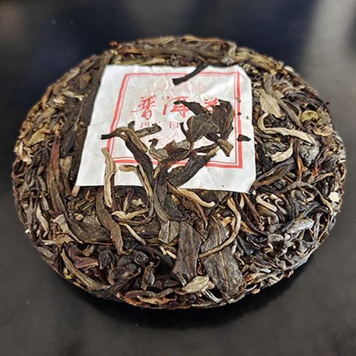 吉顺号普洱茶 2020年春茶 勐海大树普洱茶生茶饼茶100g 商品图2