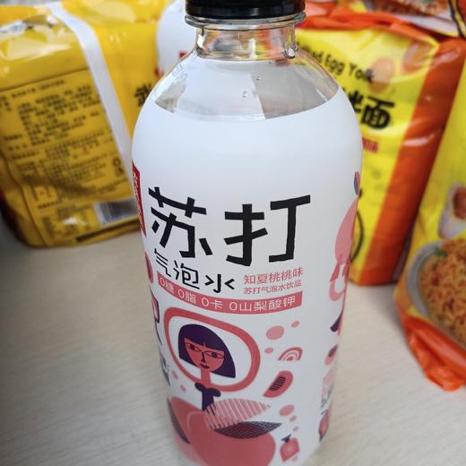 农夫山泉苏打气泡水知夏桃桃味500ml 商品图0