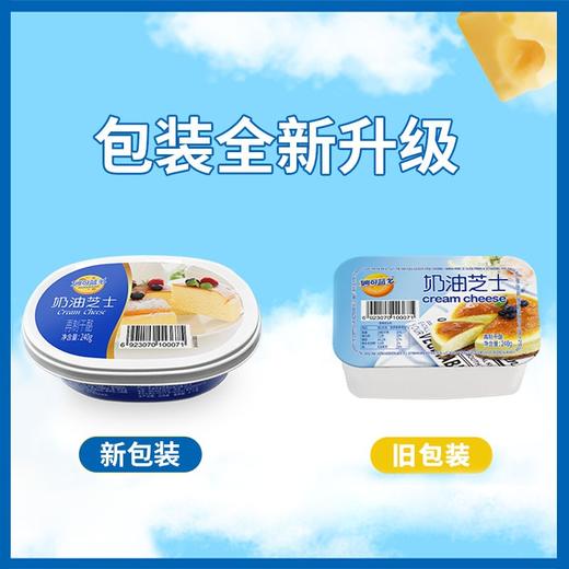 妙可蓝多 奶油芝士 奶油奶酪 乳酪芝士蛋糕原料 240克 冷藏储存 商品图1