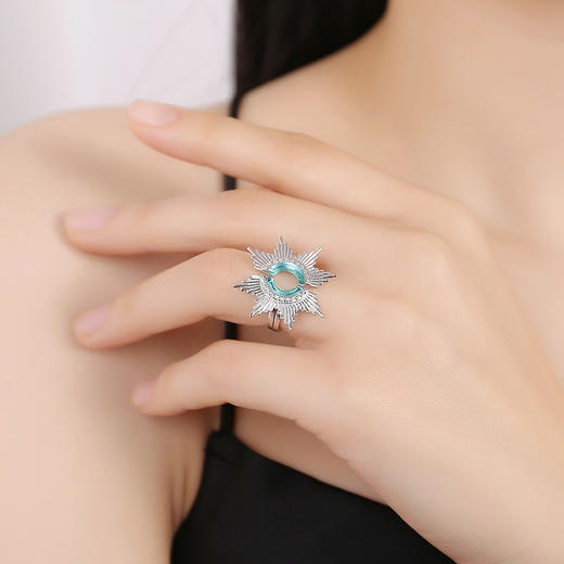 Mordern Art 现代艺术时期 | 蒲公英天空戒指 商品图1