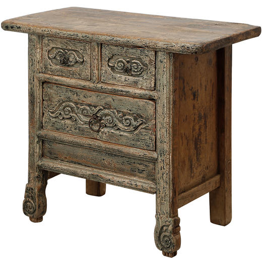 明清古典家具收藏古玩民俗旧家具老闷柜玄关柜老物件雕花柜储物柜茶室 商品图5