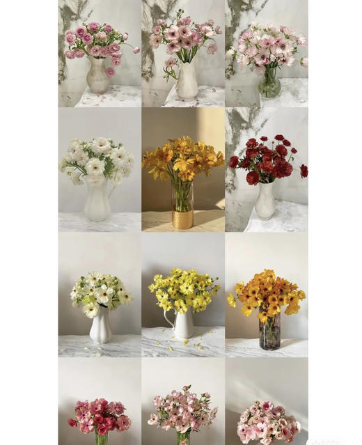 【快乐一生】蝴蝶洋牡丹 多色可选  若干枝/扎 商品图2