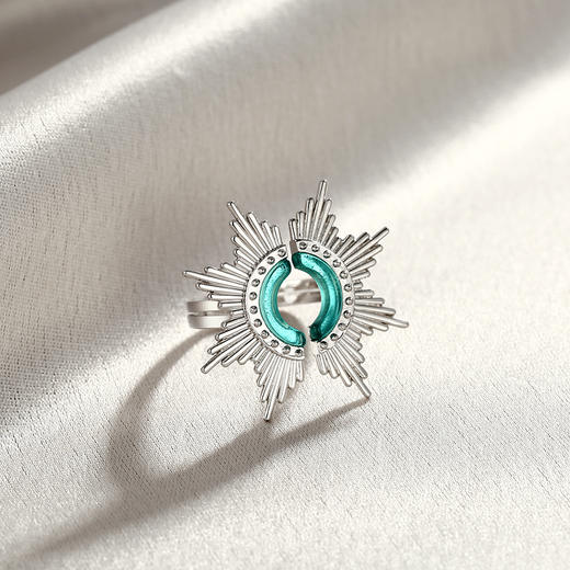 Mordern Art 现代艺术时期 | 蒲公英天空戒指 商品图2