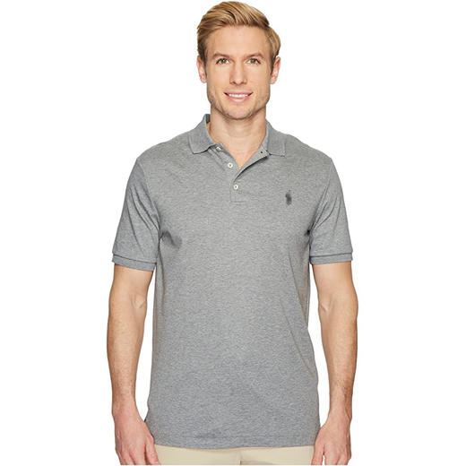 小马刺绣 水柔棉纯色 短袖POLO衫 多色 PT-1060 商品图2