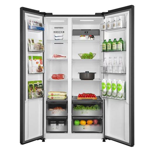 美的(Midea) 对开门大冰箱 变频智能风冷无霜 双开门电冰箱家用大容量 BCD-611WKGPZM(Q) 商品图3