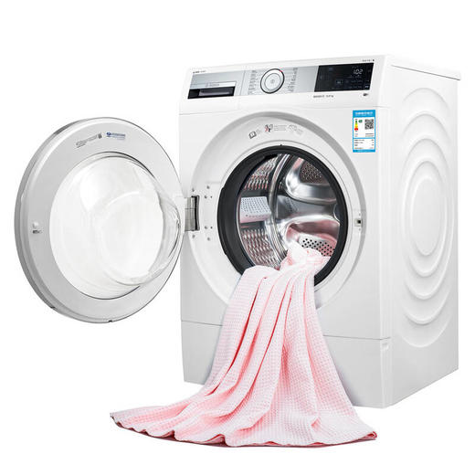 博世(BOSCH) 	 6系12KG大容量滚筒洗衣机全自动洗烘一体机8月新品 一级能效 除菌低噪XQG120-WSD374A00W 商品图0