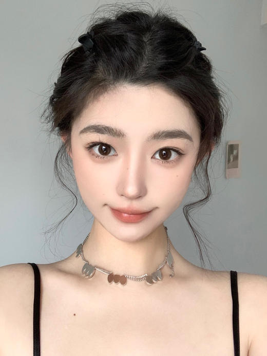 干敏眼推荐丨Ever初恋眼·Bebebest丨斩男蜜桃色14.2mm（年抛/2片装） 商品图1