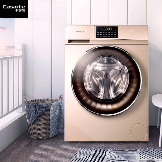 卡萨帝9公斤纤薄滚筒洗衣机全自动家用洗烘一体C1 HD90G3ELU1 商品图0