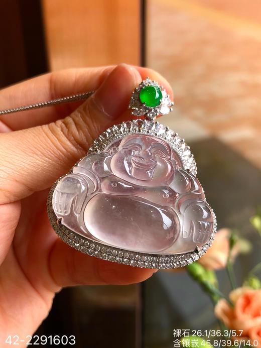 42-2291603，玻璃佛公吊坠。具体价格微信咨询 商品图5
