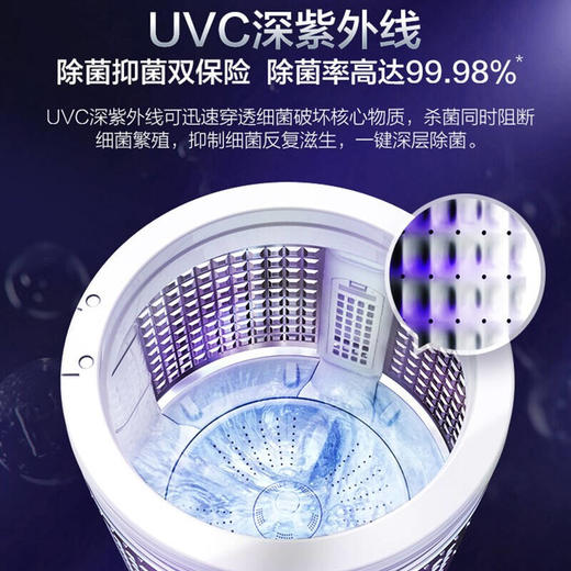 海尔10公斤变频波轮洗衣机XQS100-BZ158 商品图2