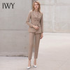 IWY/卡其色气质女神范套装女职业西装套装高端职场正装经理工作服 商品缩略图1