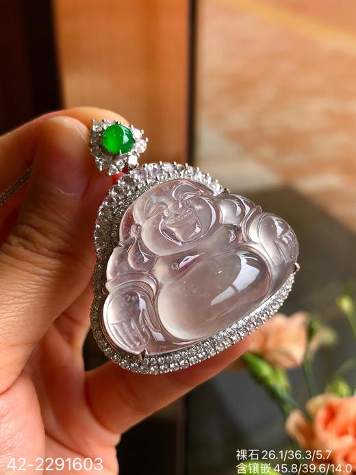 42-2291603，玻璃佛公吊坠。具体价格微信咨询 商品图6