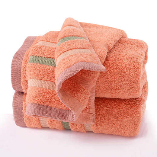 曼庭生活素三彩面巾 商品图1