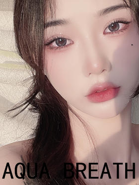 ❥水呼吸新款麻薯啫喱近视【0~600度】美瞳近视隐形眼镜年抛