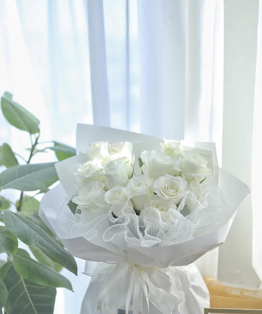 【 拍市玫瑰】骄傲  10枝/扎   约60公分 商品图6