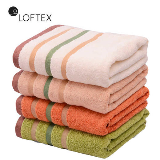 曼庭生活素三彩面巾 商品图0