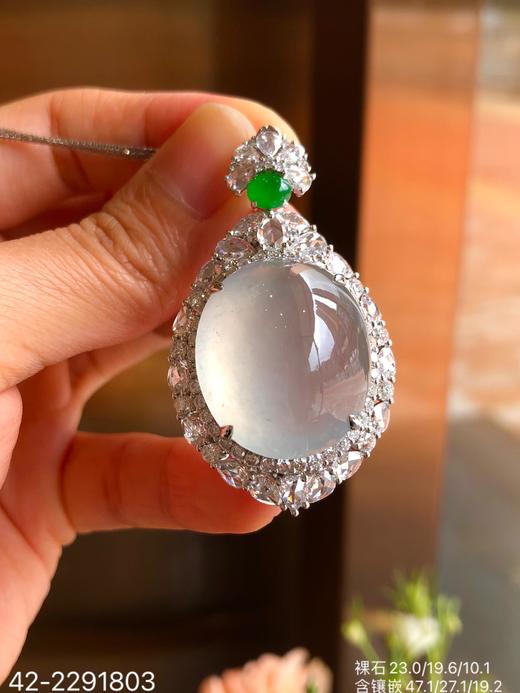 42-2291803，高冰蛋面吊坠。具体价格微信咨询 商品图6