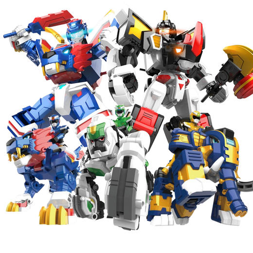 新款迷你特工队第四季兽王力量男孩变形机甲金刚特工狮王鹰王4代 商品图4