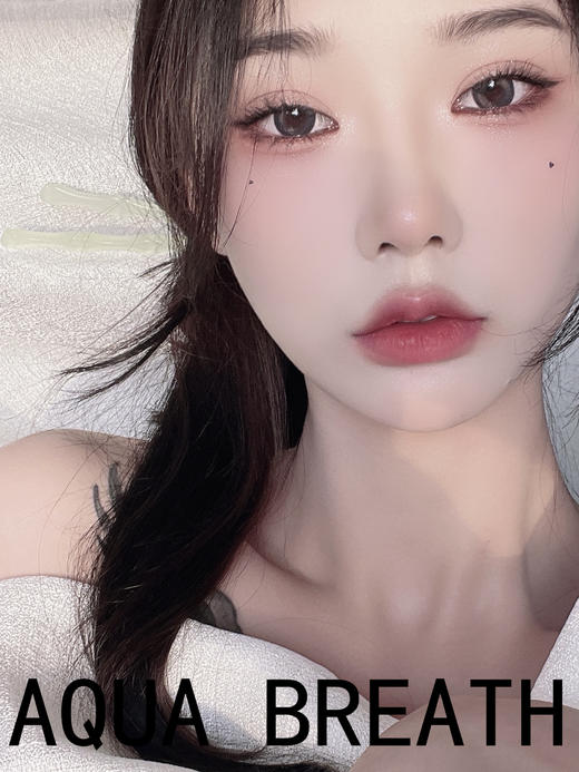 ❥水呼吸新款麻薯啫喱近视【0~600度】美瞳近视隐形眼镜年抛 商品图10