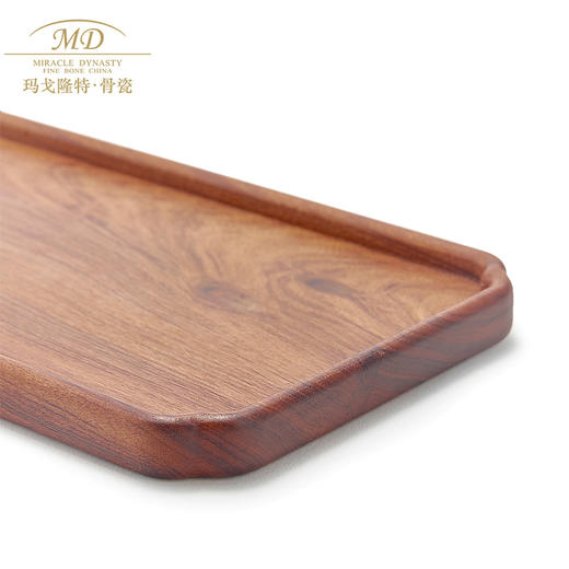 【玛戈隆特】B7F 便携式茶盘茶托 酸枝木茶托盘 迷你家用版 商品图3