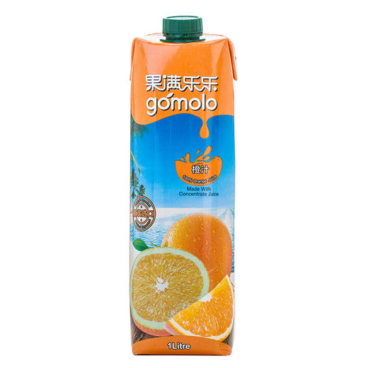 果满乐乐橙汁1L/盒 商品图0