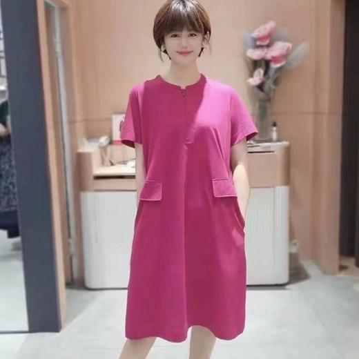 2楼MYSCISSORS希色舒爽质感针织面料休闲连衣裙 商品图0