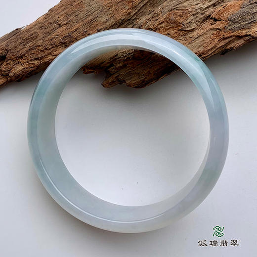 派瑞翡翠 翡翠手镯 糯种 绿色 商品图1