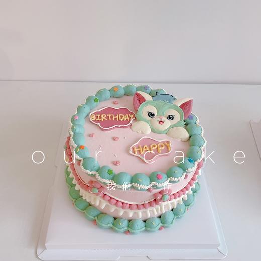 迪士尼杰拉多尼手绘复古蛋糕-低糖处理无添加 商品图1