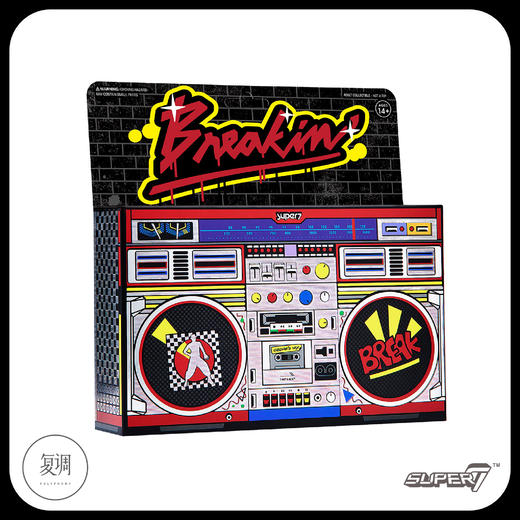 现货 Super7 Breakin 霹雳舞挂卡系列套装金属漆 商品图7