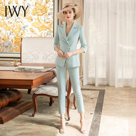 薄荷绿西装 co1499 下午