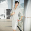 IWY/高端职业装套装女上班气质女神范七分袖米白色名媛小香风西装套裙 商品缩略图2