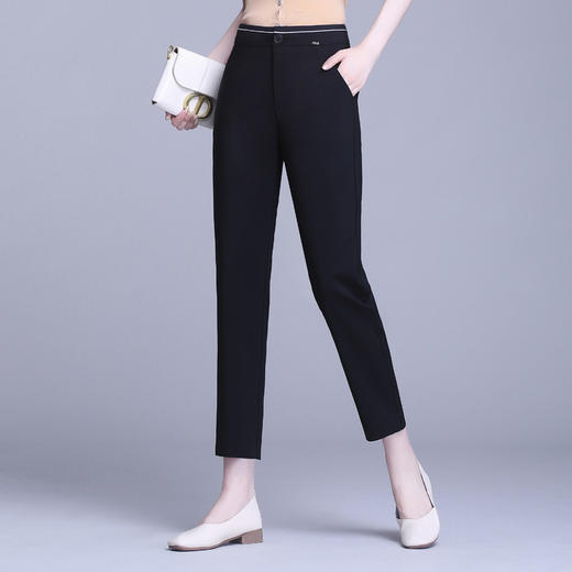 MFE8853夏季职业直筒显瘦小脚八分烟管西裤 商品图1