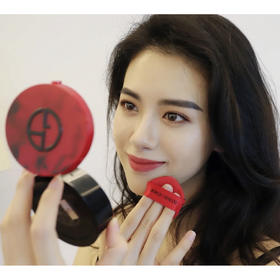 专柜660 韩免 ARMANI阿玛尼高定红雀石漆光/红色气垫15g 细腻遮瑕保湿 #2 #3号