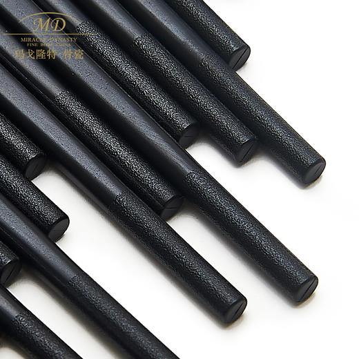 【玛戈隆特】B7F 合金筷子套装家用筷 家用防滑耐摔耐高温易清洗 礼盒礼品包装 黄金瀚宫10双 商品图3