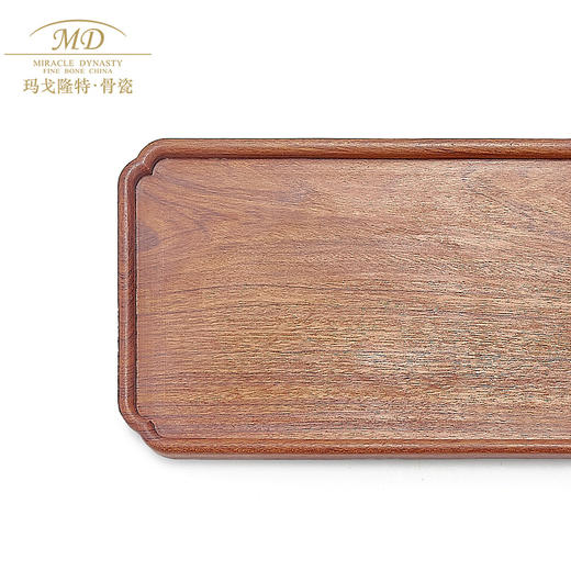 【玛戈隆特】B7F 便携式茶盘茶托 酸枝木茶托盘 迷你家用版 商品图2