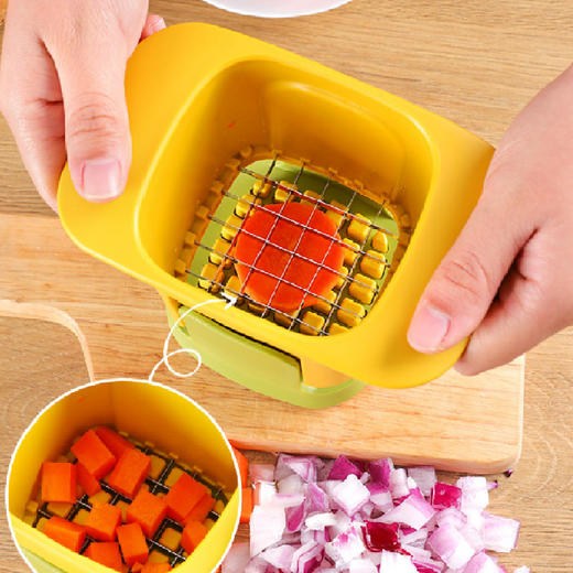 【厨房切丁切菜器】家用黄瓜土豆切条器工具 洋葱薯条胡萝卜火腿切粒 商品图3