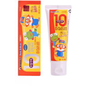 Poro 幼儿啫喱牙膏10无有害添加香蕉味（适0-2岁）90g 【中】