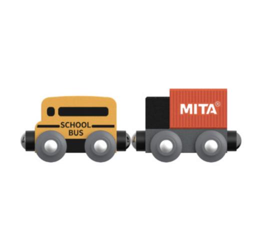 MITA城市轨道系列磁力汽车组合 商品图2
