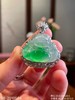 08-2010504，玻璃飘翠佛公吊坠。具体价格微信咨询 商品缩略图1