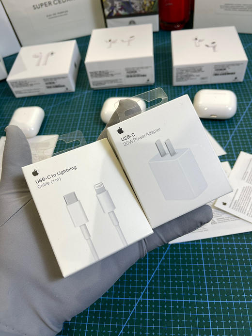 iPhone 20W充电器+数据线 商品图0