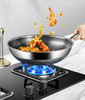 velosan不粘锅炒锅家用316不锈钢蜂窝炒菜锅平底电磁炉煤气灶适用 商品缩略图0